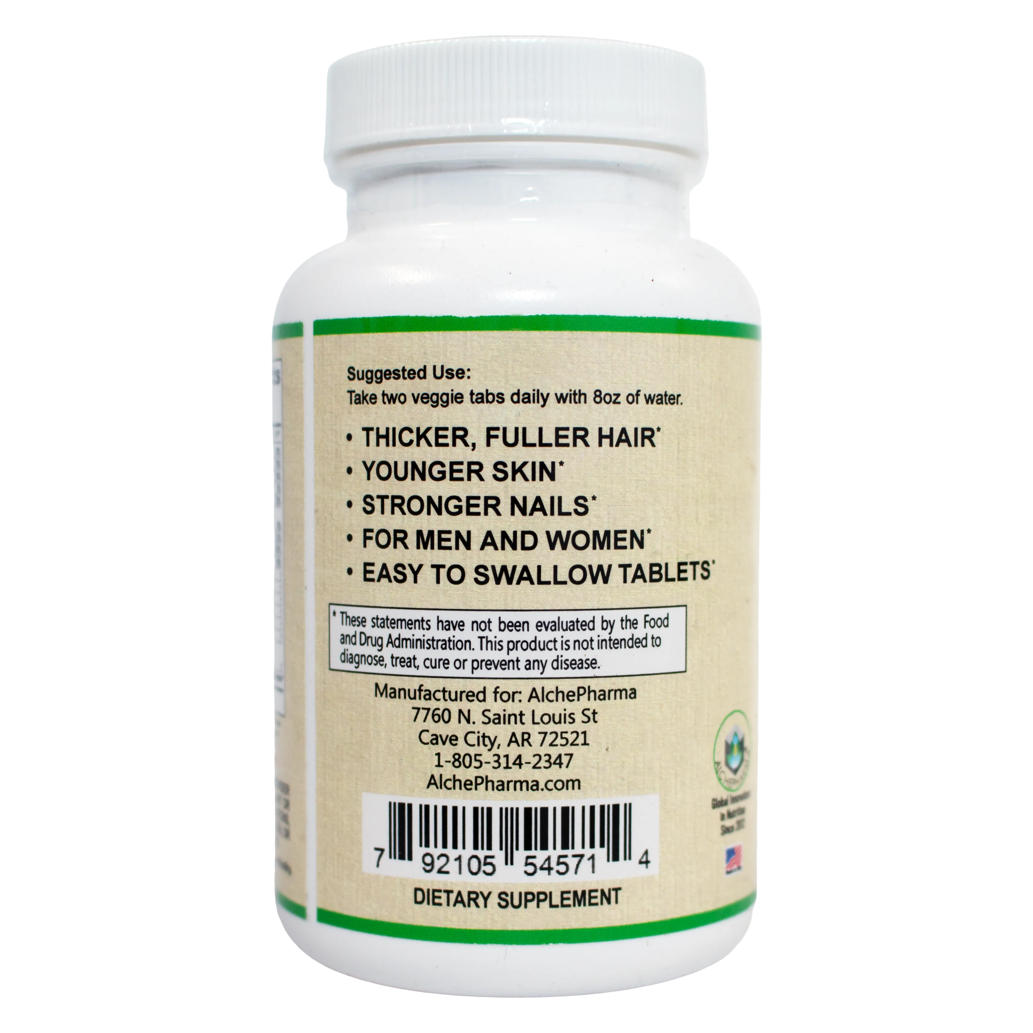 AP Hair Skin Nails Pro Series ( Bonita - Revytalz 5 Blend) - Rapid Response Vegan Tablet