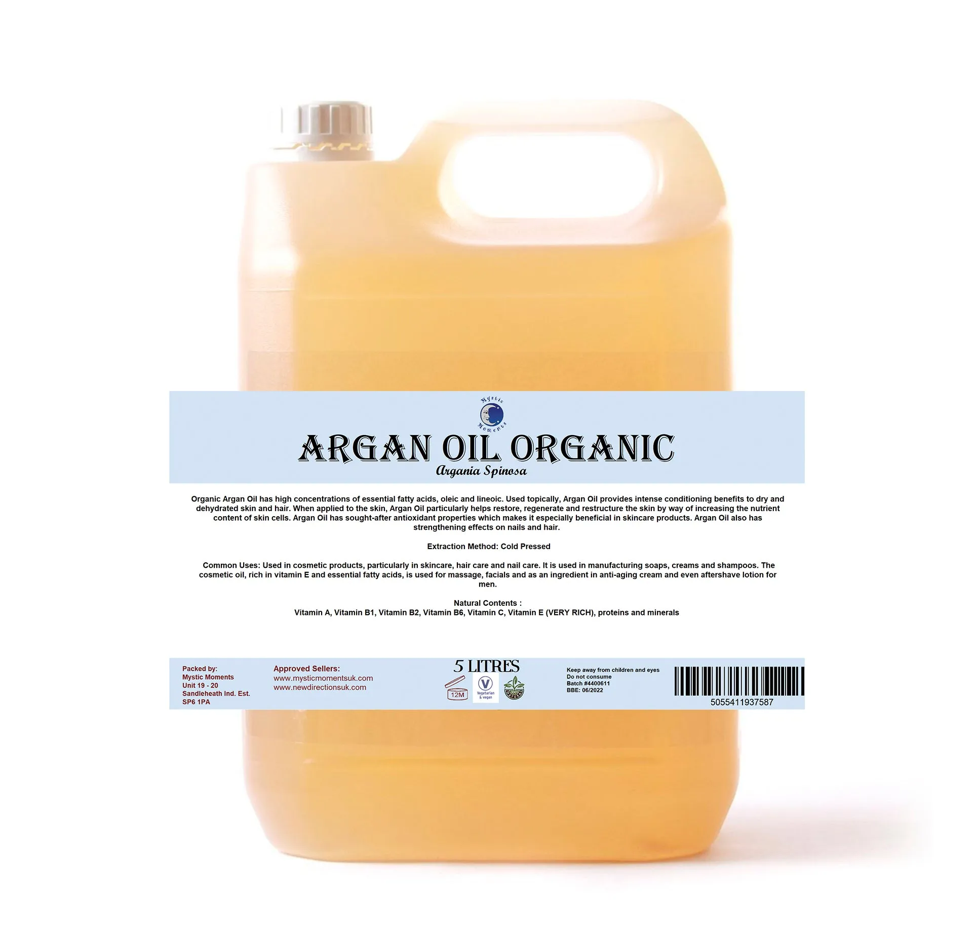 Argan Virgin Organic Carrier Oil
