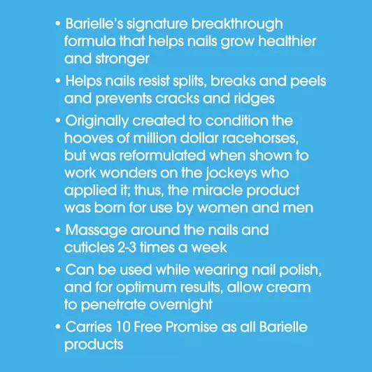 Barielle Nail Strengthener Cream .5 oz.  2-PACK