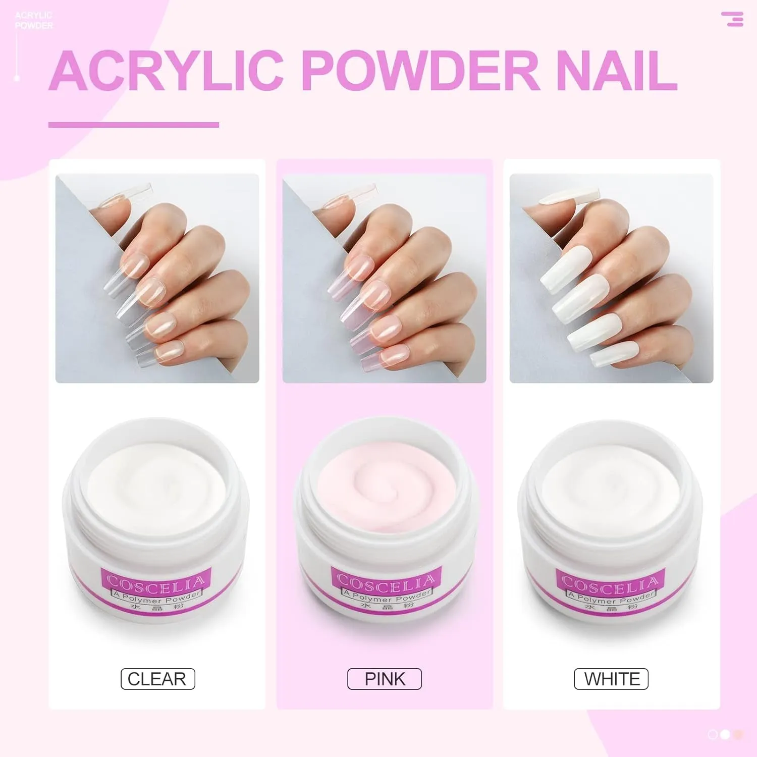 Complete Acrylic Nail Starter Kit with Professional Drill, UV Light, and Glitter Powders for Women