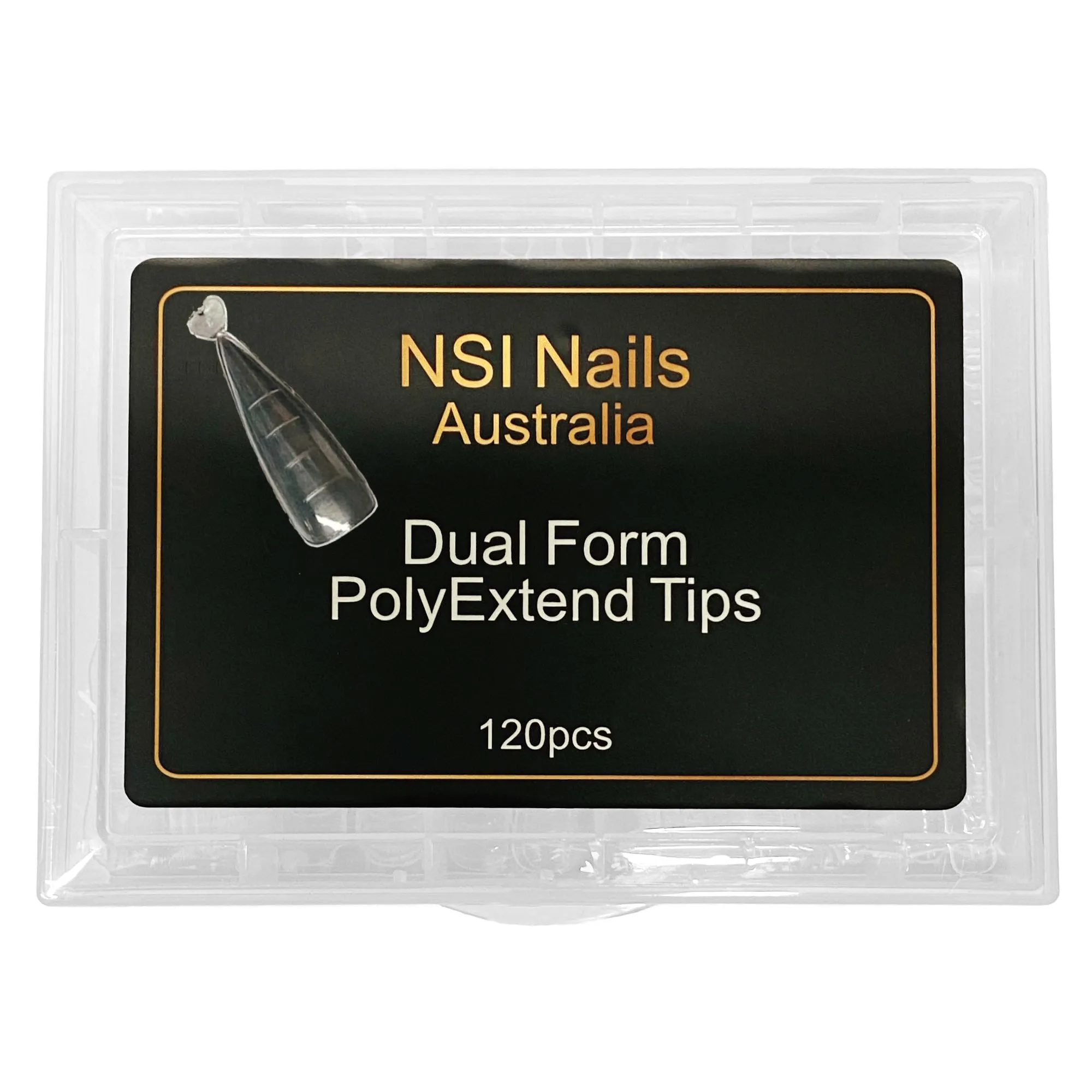 Dual Form PolyExtend Tips 120pcs