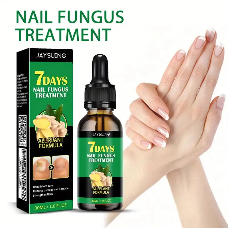 Ginger Nail Care Liquid Onychomycosis Fungus Repair Hand and Foot Nail Care