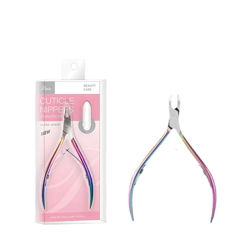 Manicure Implement Nail Groove Ingrown Nail Manicure Scissors Stainless Steel Cuticle Nipper Dead Skin Barbed