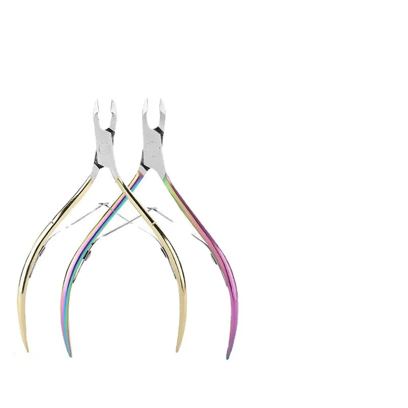 Manicure Implement Nail Groove Ingrown Nail Manicure Scissors Stainless Steel Cuticle Nipper Dead Skin Barbed