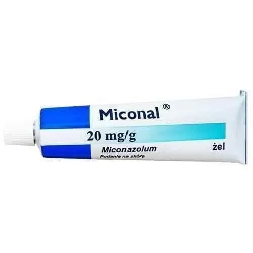 MICONAL 0.02g / 1g gel 30g foot fungal infections