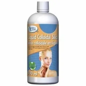Omega alpha - colloidal silica liquid : peppermint - 500 ml
