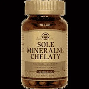 Solgar Sole Mineral chelates x 90 tablets, solgar minerals