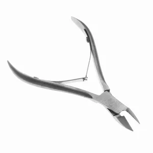 Stainless Steel 8712 Dead Skin Clipper Secondary Opening Double Fork Cuticle Nipper Beauty Pliers Manicure Tool