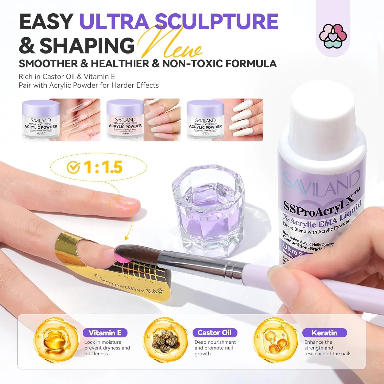 [US ONLY]SSProAcryl X™ Full Acrylic Nail Kit