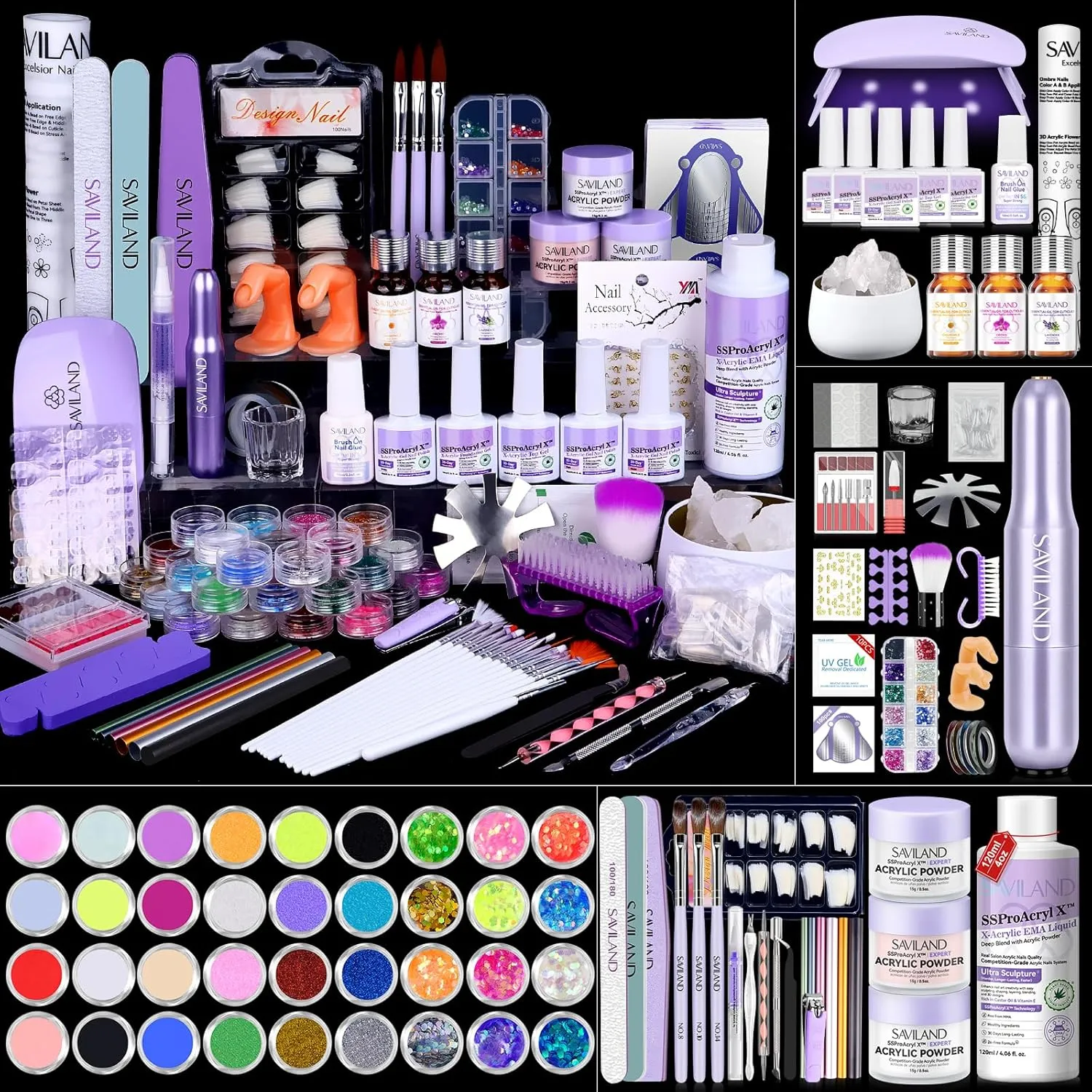 [US ONLY]SSProAcryl X™ Full Acrylic Nail Kit