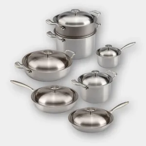 Zero-Toxic 13-piece Cookware SET (7 Pieces   6 Lids)